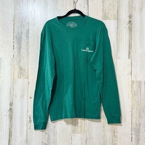 Lauren James Women's Green Long Sleeve Tee